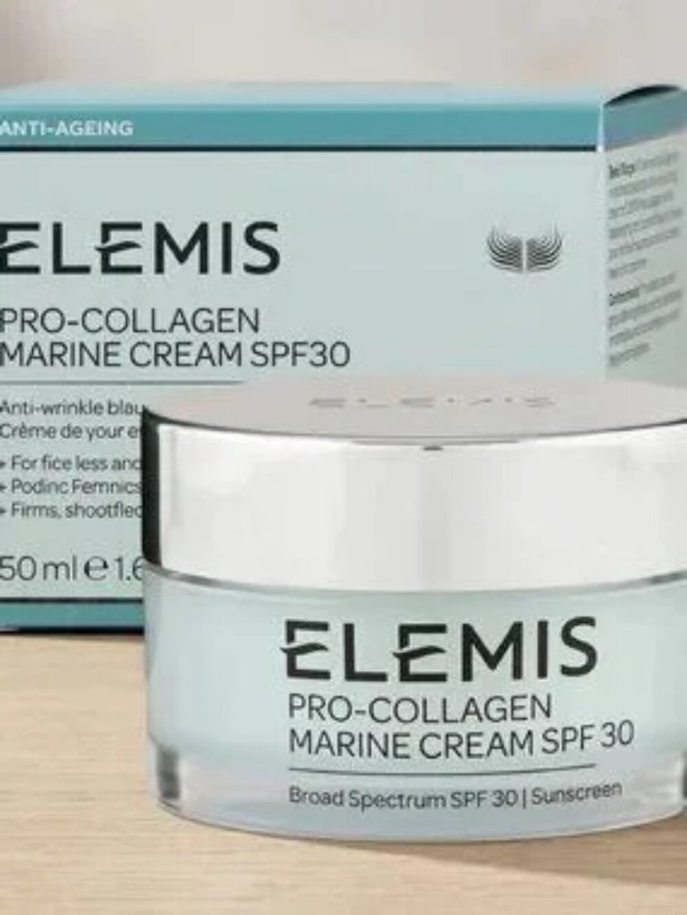 Elemis Pro-Collagen Marine Cream SPF 30 1.6 oz 50 ml - Picture 2 of 3
